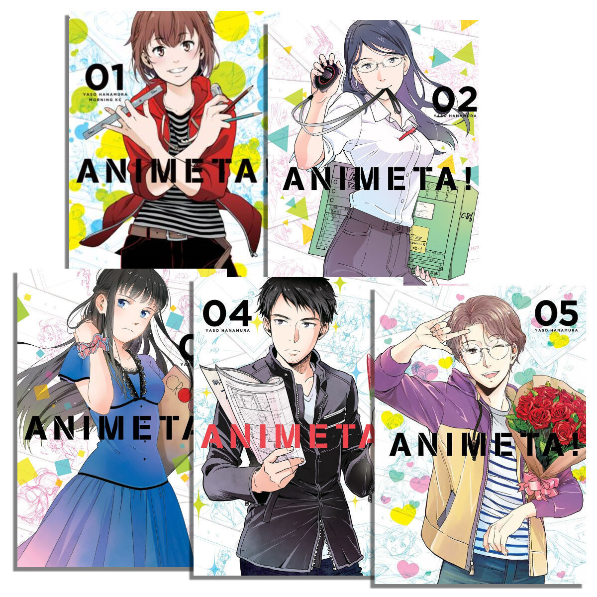 

Манга Animeta! Manga (1-5) Bundle