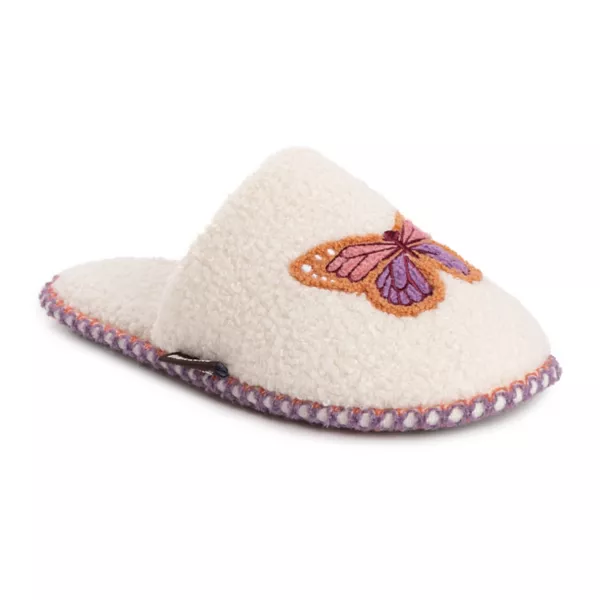 Мягкие женские тапочки Muk Luk с забавным дизайном Muk Luks, цвет butterfly