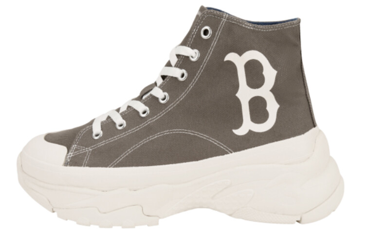 

Кеды MLB Chunky High Canvas Shoes Unisex High-Top Heather Gray