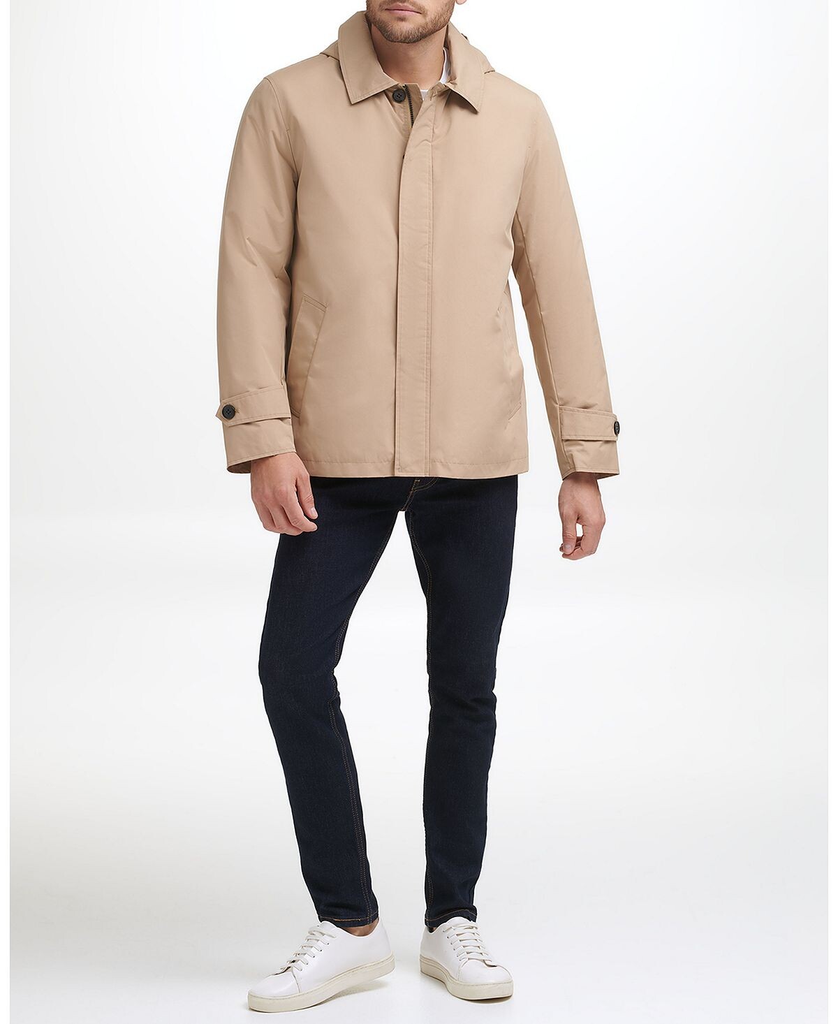

Мужская классическая непромокаемая куртка с капюшоном Cole Haan