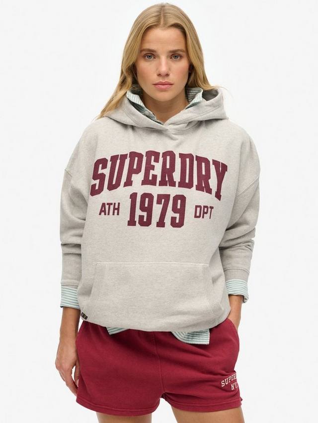 

Спортивная повседневная толстовка с капюшоном Superdry, цвет Glacier Grey Marl