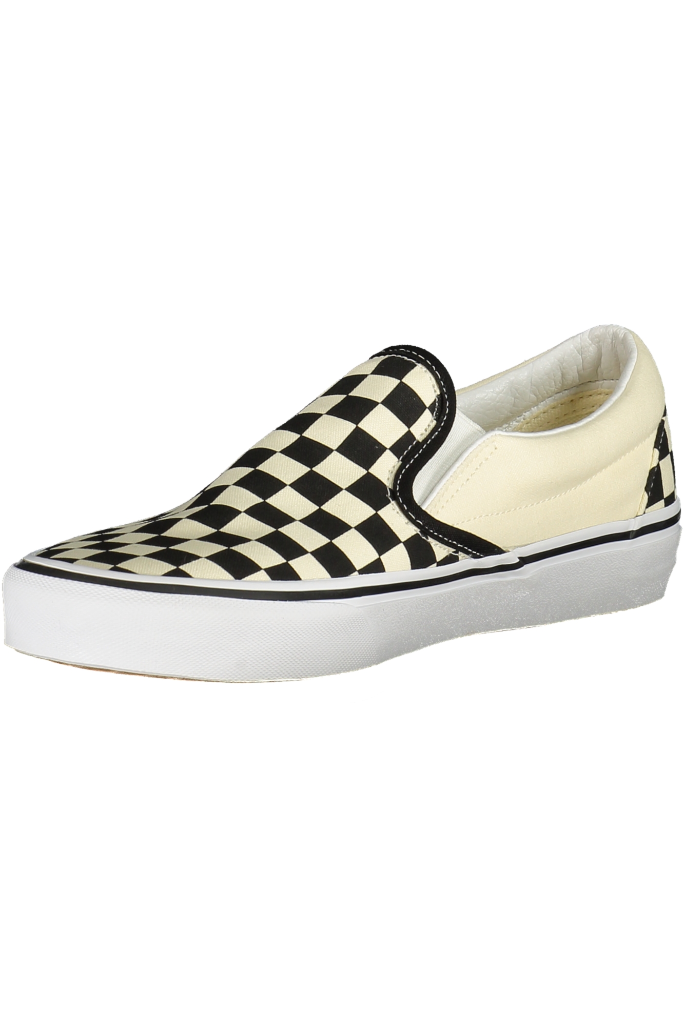 Кроссовки женские Vans в клетку, белый — фото 3