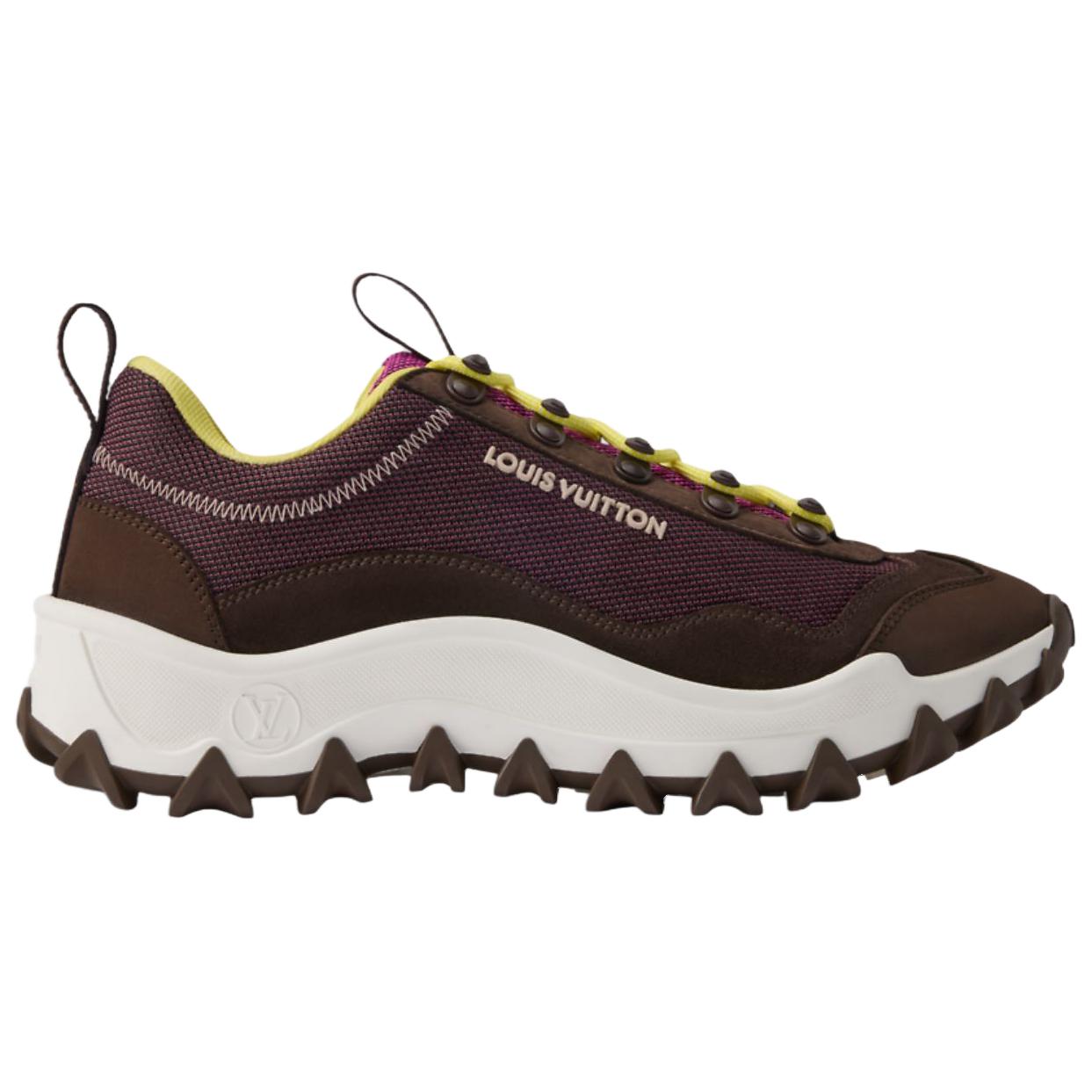 LOUIS VUITTON Женские кроссовки Rush Xplorer Low top Casual Purple — фото 3
