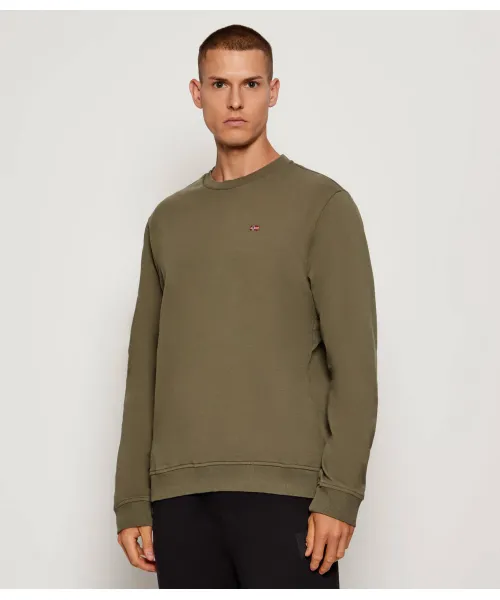 

Толстовка Balis Crew 1 Regular fit Napapijri, зеленый