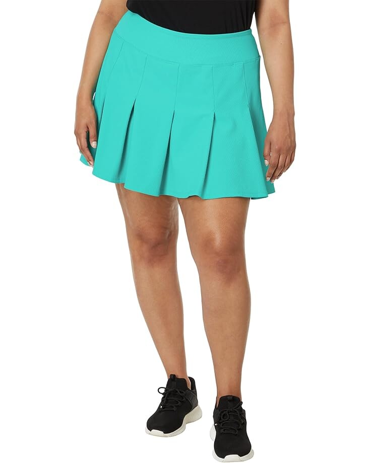 

Юбка SKECHERS Pickleball Uno Rib Pleated Skort, цвет Turquoise