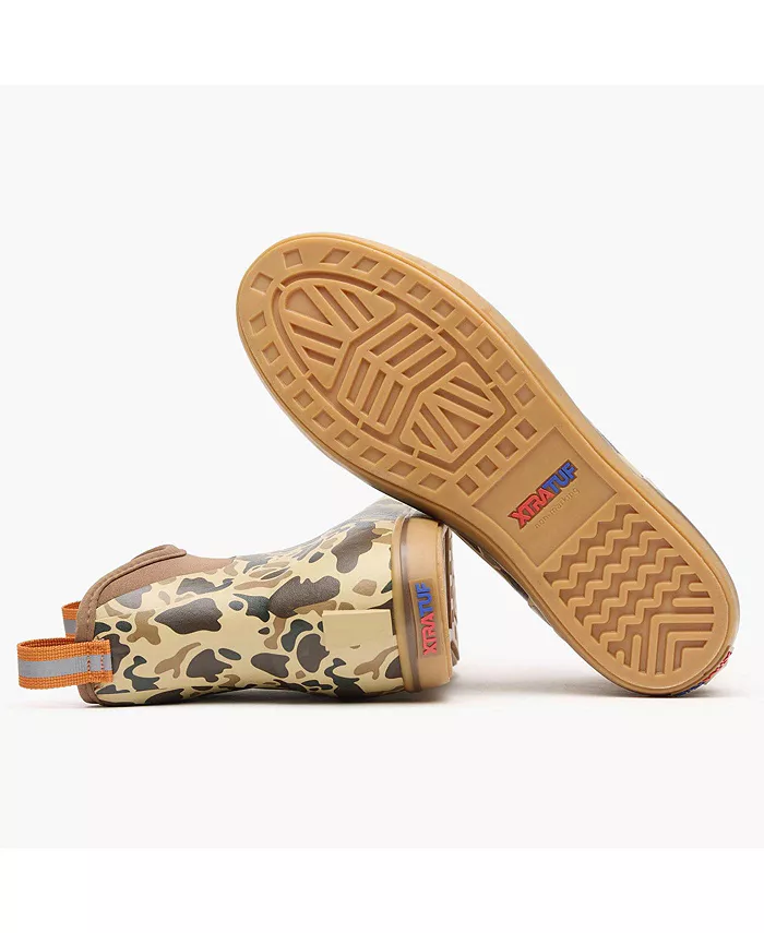 Мужские 6-дюймовые камуфляжные ботинки Duck Camo XTRATUF, коричневый — фото 3