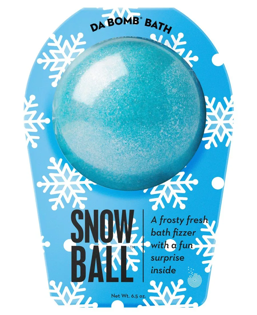 Da Bomb Ароматная бомбочка для ванны Snowball Frosty Fresh, 6,5 унций