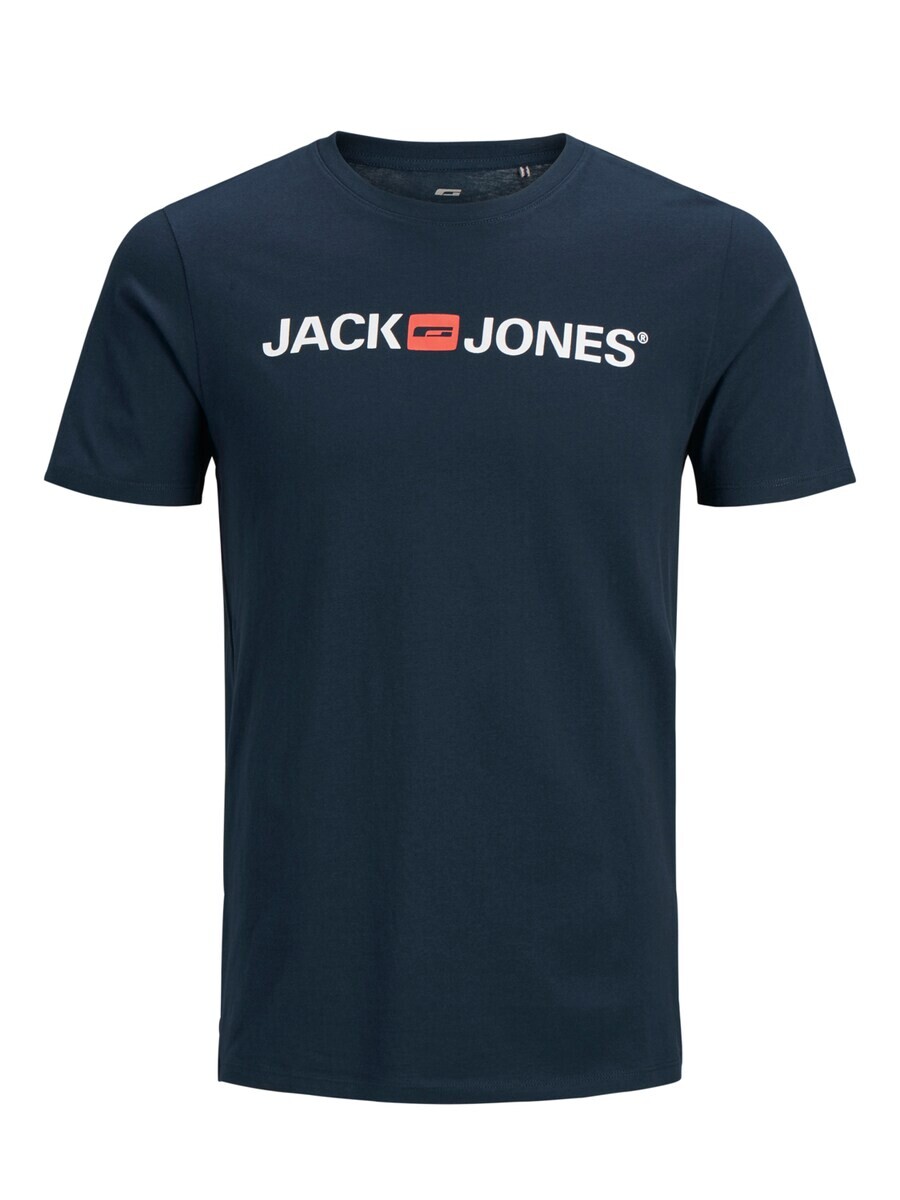 

Футболка JACK & JONES ESSENTIALS, темно-синий