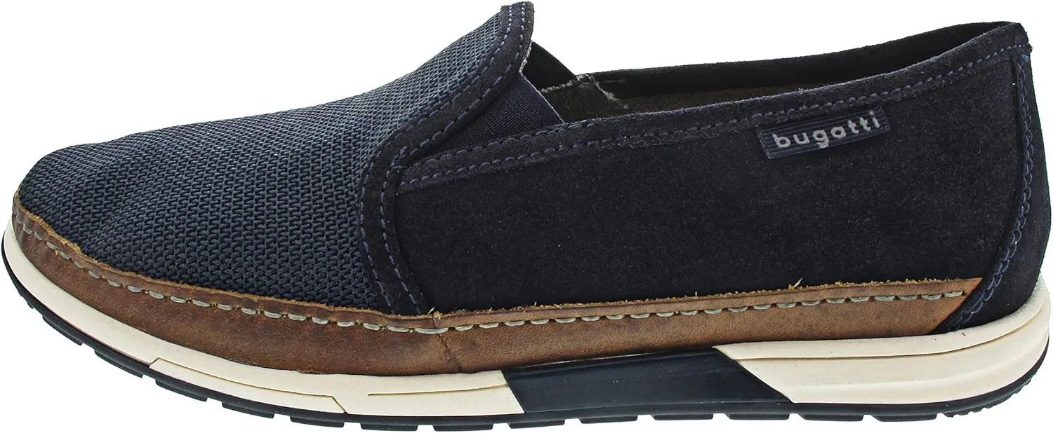 Туфли bugatti Herren 331-a7m61Mokassin, Dark Blue, Dark Blue