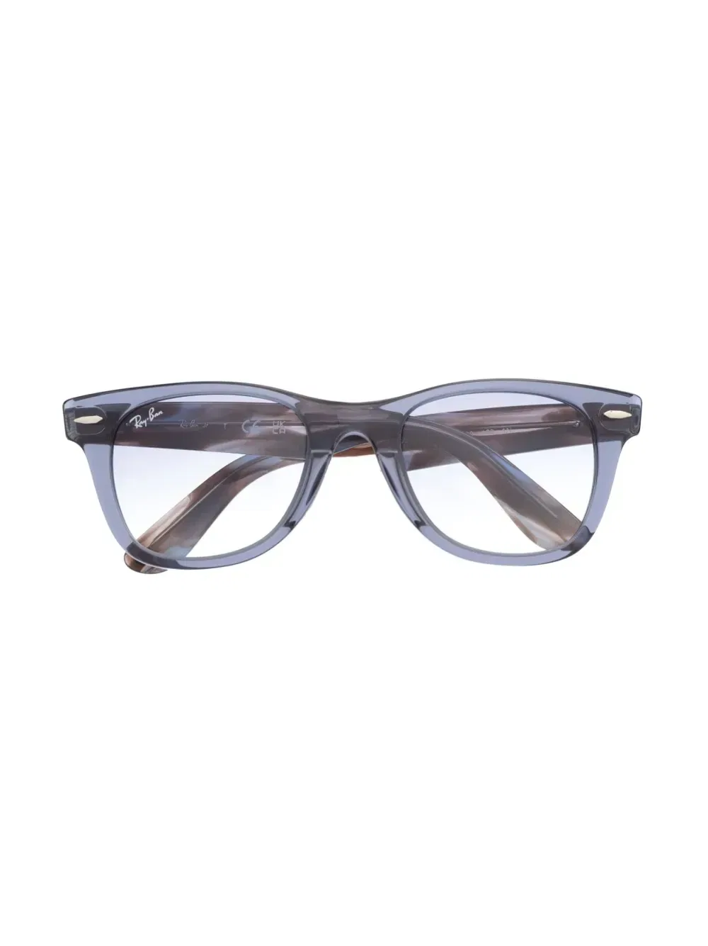 Солнцезащитные очки в квадратной оправе Ray-Ban Junior, синий