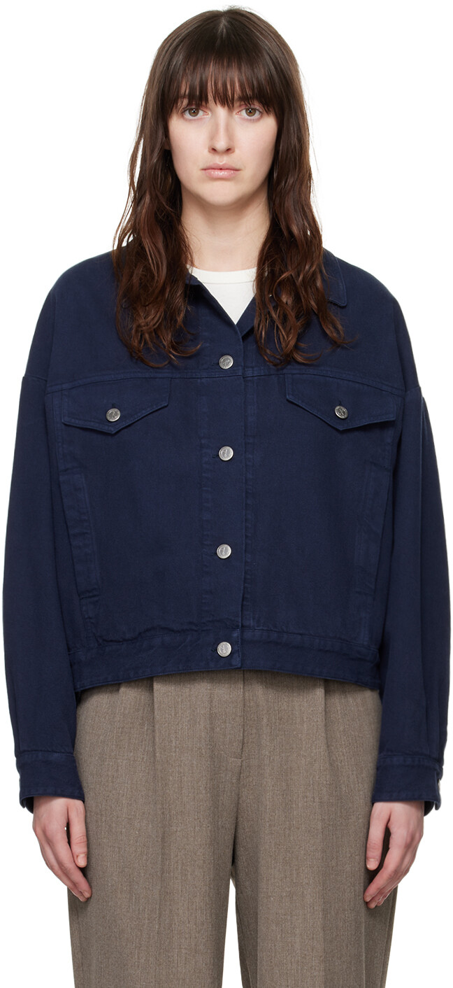 

Синяя джинсовая куртка Cally A.P.C.