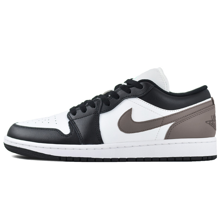 

Баскетбольные кроссовки Air 1 LOW с противоскользящим износостойким верхом для детей и подростков Jordan, черный/коричневый