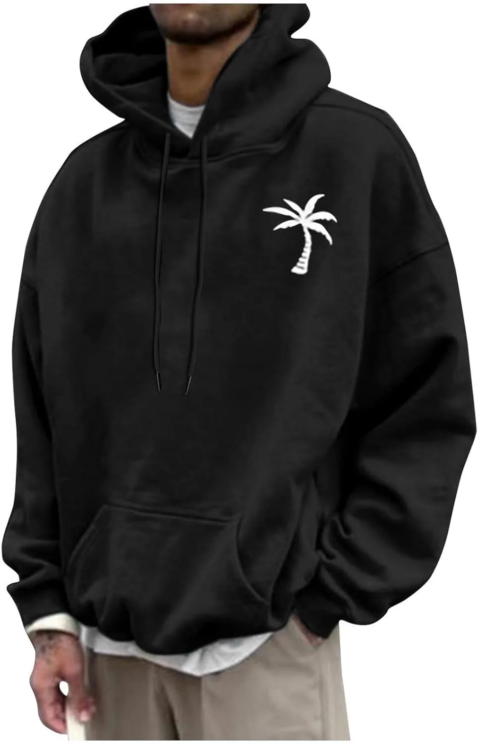 

Мужская мода: худи и свитшоты Pullover Long Sleeve Unisex, однотонные, размеры S-4XL