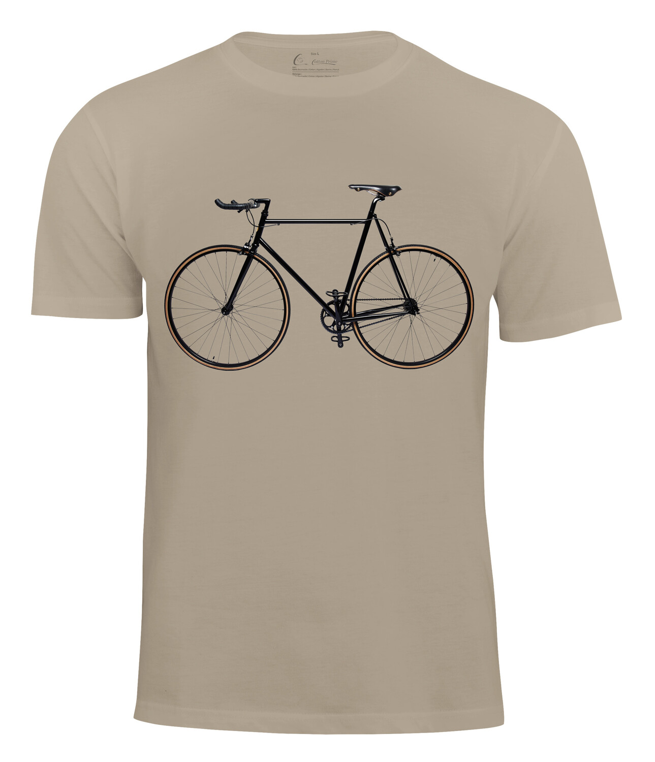 

Футболка Cotton Prime Bike Fahrrad, бежевый