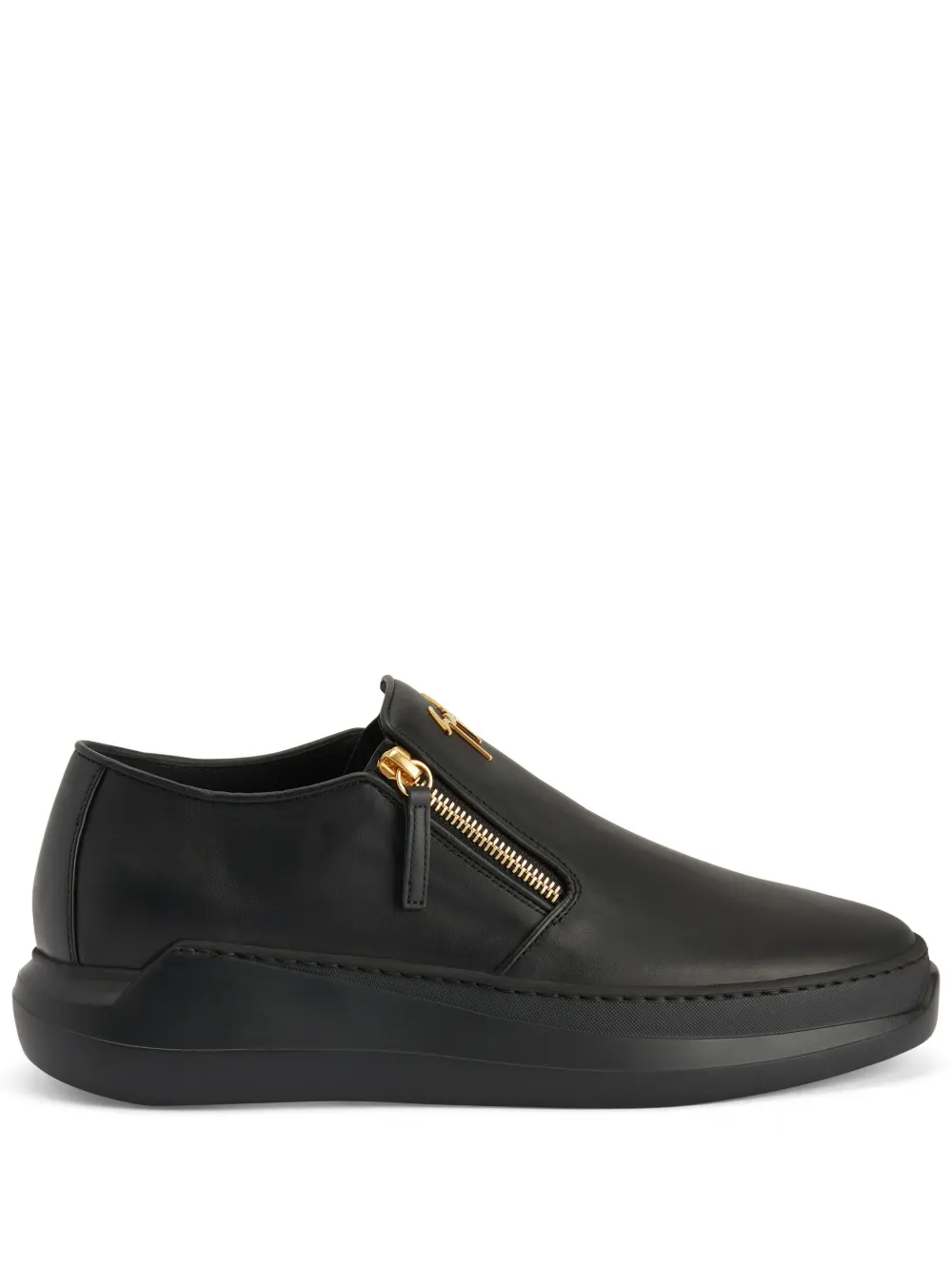 

Лоферы Conley Zip Giuseppe Zanotti, черный