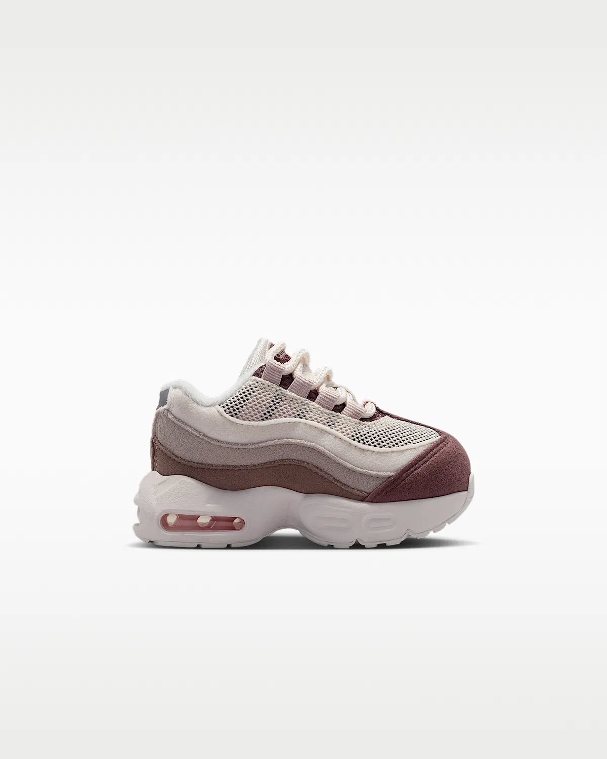Кроссовки Nike Air Max 95 для малышей, Phantom/Tattoo/Moon Particle/Silt Red — фото 3