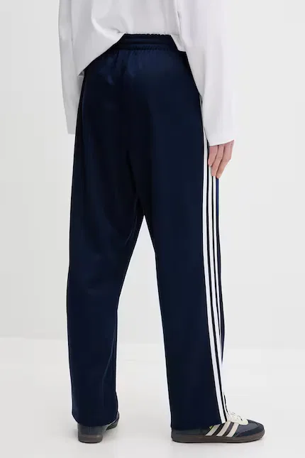 Спортивные штаны из футера Adidas Originals, темно-синий — фото 3