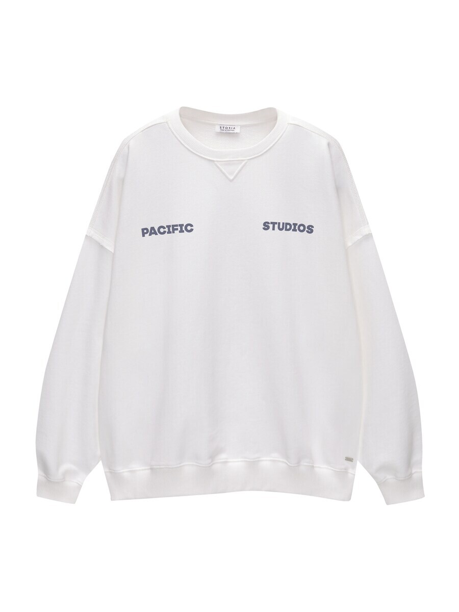 

Свитер Pull&Bear Sweatshirt, белый