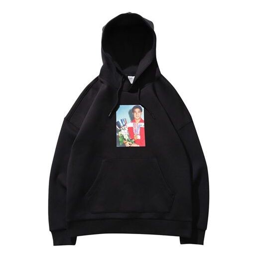 

Hoodies Champion повседневная толстовка в стиле пары Li-Ning, черный