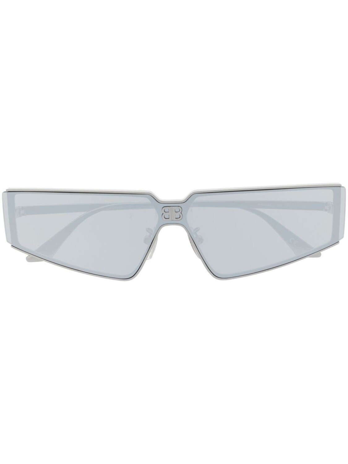 

Balenciaga Eyewear солнцезащитные очки Shield 2.0, серебристый