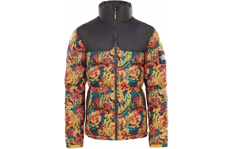 

Nuptse пуховик мужской многоцветный The North Face, цвет Multicolor