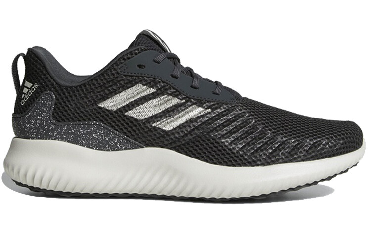 Кроссовки Alphabounce Rc для бега мужские с низким верхом, черные/серые/белые Adidas — фото 2