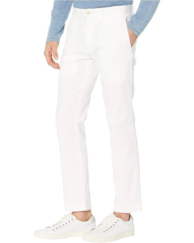 Брюки Polo Ralph Lauren Slim Fit Stretch Chino Pants, Pure White — фото 2