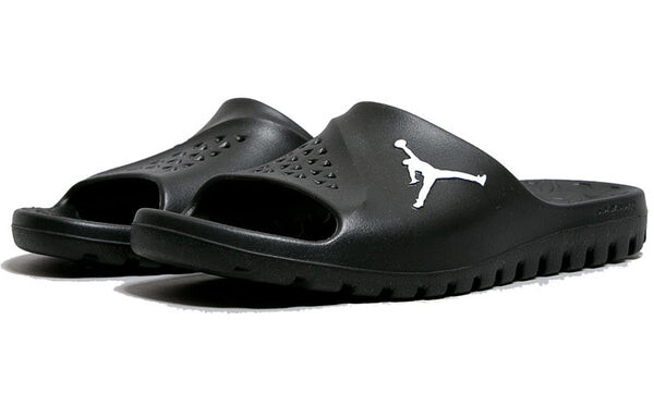 Тапочки super.fly team slide 'black' Air Jordan, черный — фото 2