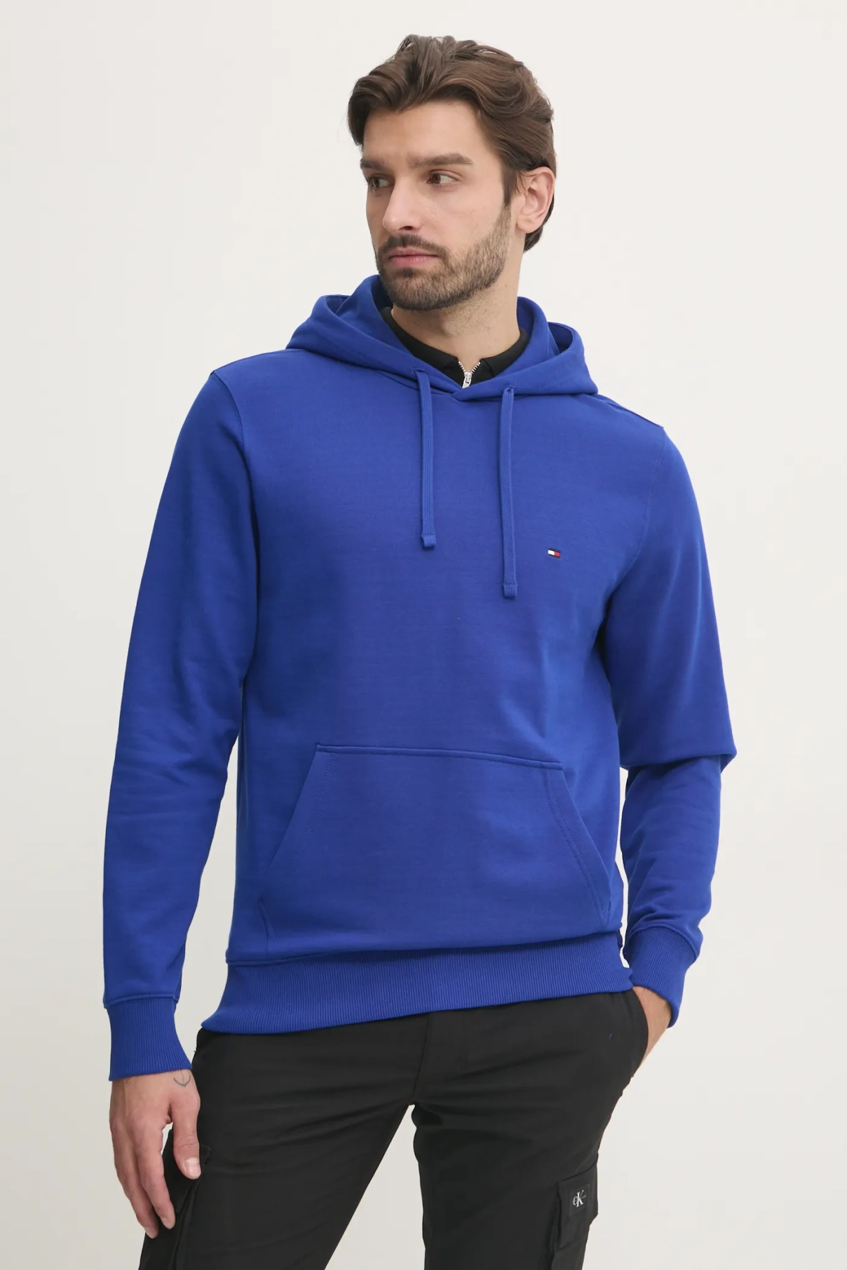 

Хлопковая толстовка Tommy Hilfiger, синий