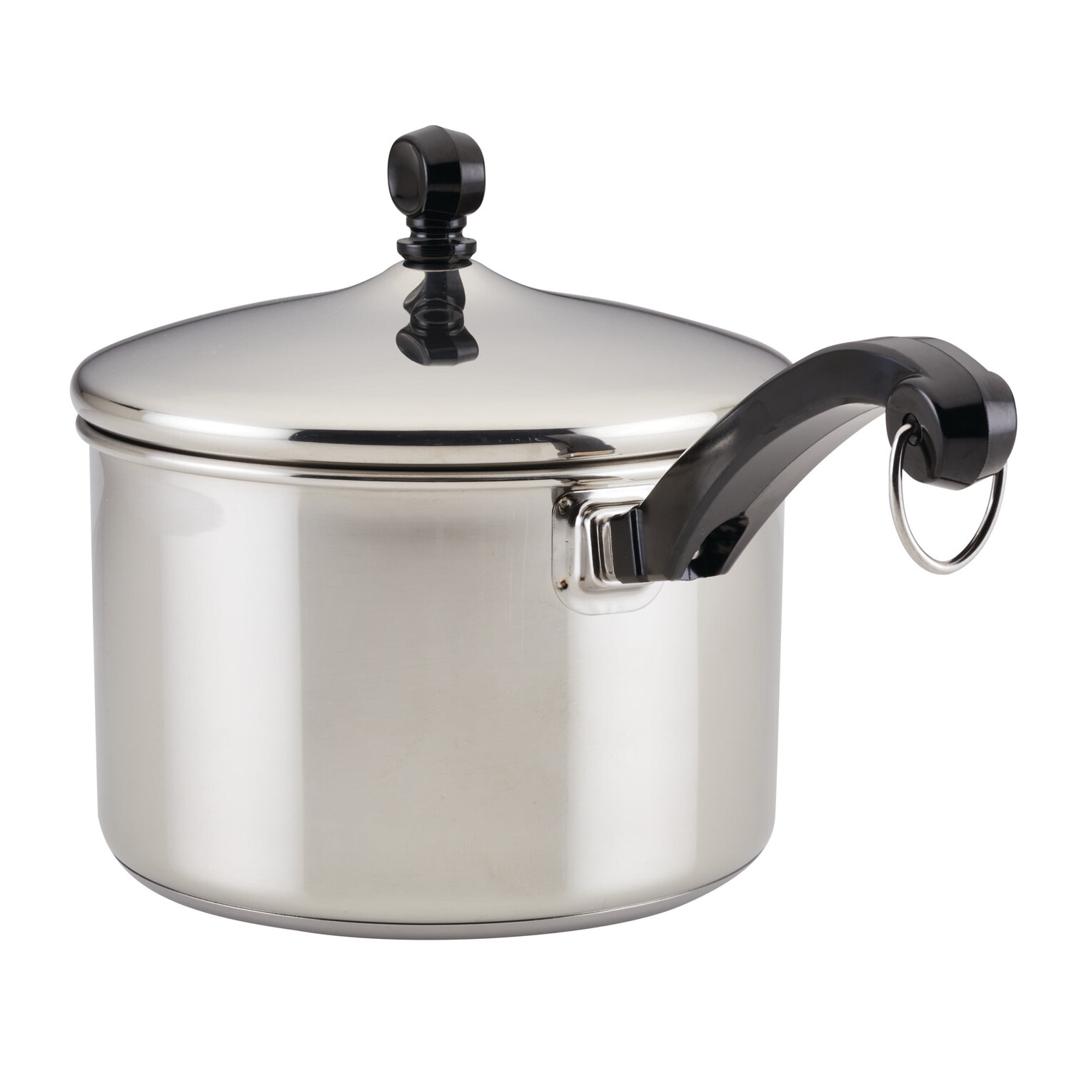 

Кастрюля Farberware Classic Series из нержавеющей стали на 3 литра с крышкой, серебристая, цвет Silver