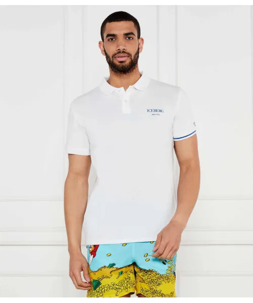 

Футболка поло Regular fit Iceberg, белый