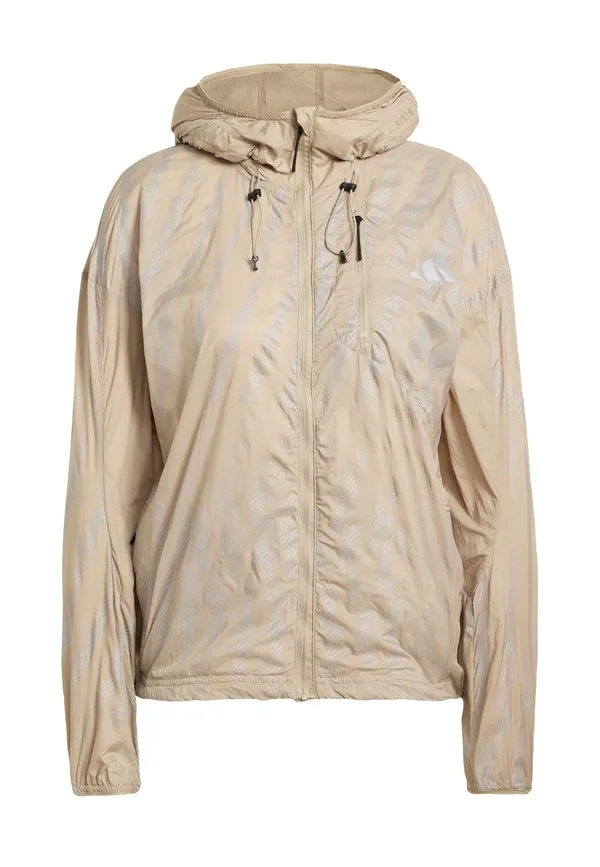 365 беговая куртка Adidas Performance, Beige — фото 4