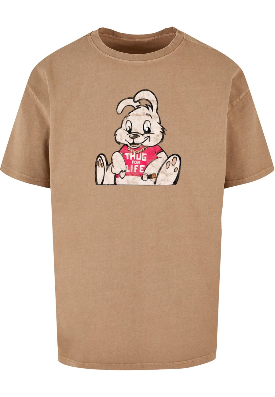 

Рубашка Merchcode Brandalised - Bunny, коричневый