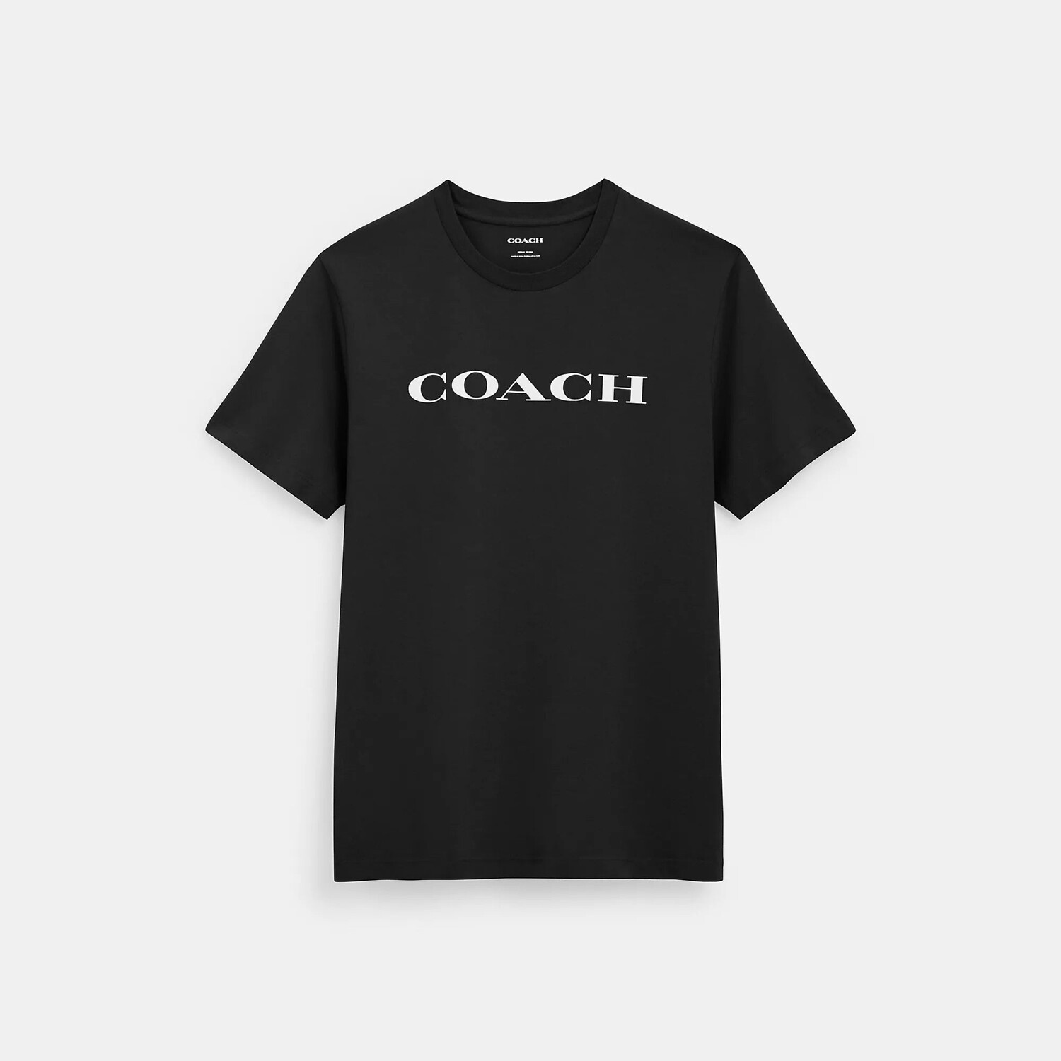 

Футболка Coach Outlet Signature из органического хлопка, черный