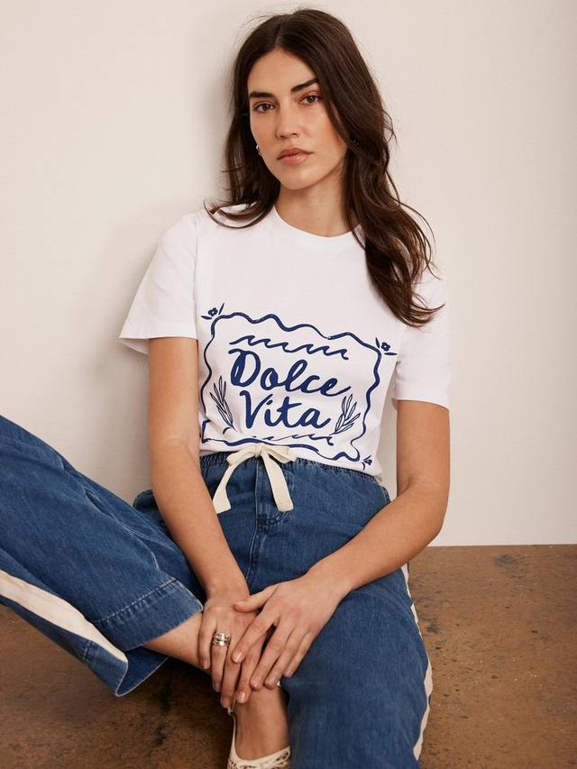 

Футболка dolce vita Mint Velvet, цвет White Ivory