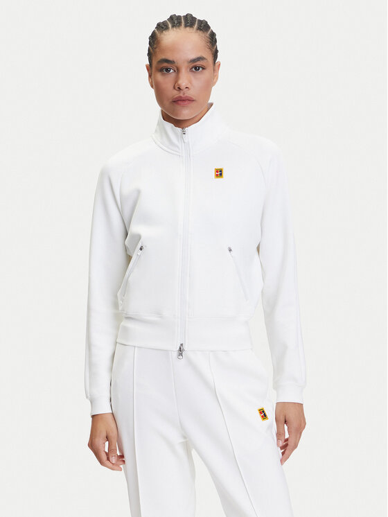 

Толстовка обычного кроя Court Heritage Full Zip CV4701 Nike, белый