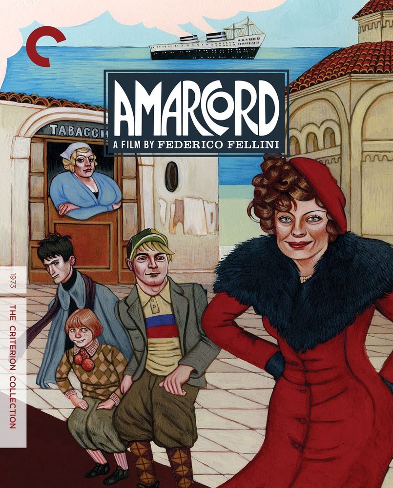 

Диск Blu-ray Amarcord [1973] [Criterion]