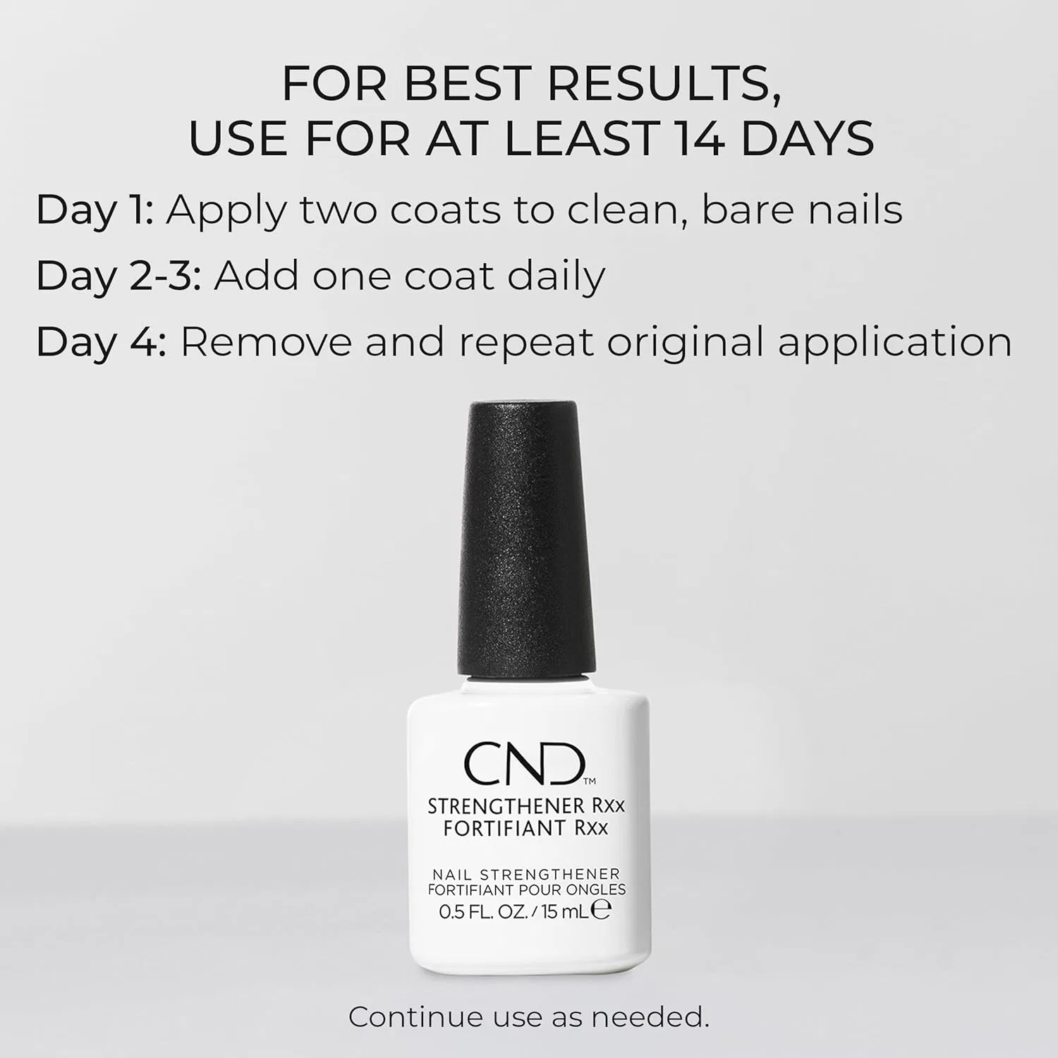 Укрепитель для ногтей Strengthener RXx от CND, 15 мл Cnd — фото 4