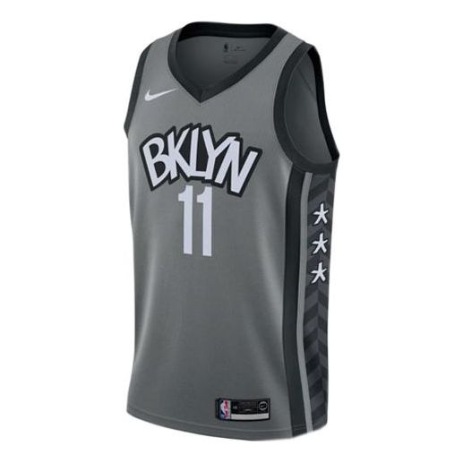 

Майка Nike NBA limited Jersey SW Fan Edition 2019-2020 Season Brooklyn Nets Kyrie Irving 11 Gray, серый