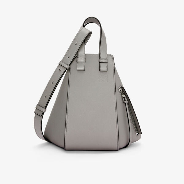 

Маленькая кожаная сумка на плечо Hammock Loewe, серый