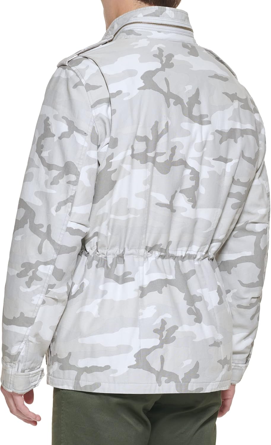 Мужское полевое пальто Levi's с подкладкой из шерпы, White Camo — фото 4