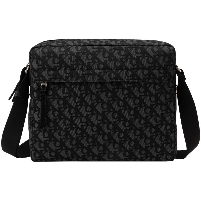 

Calvin Klein Тканевая наплечная сумка Мужская Космический черный, UB1-Space Black