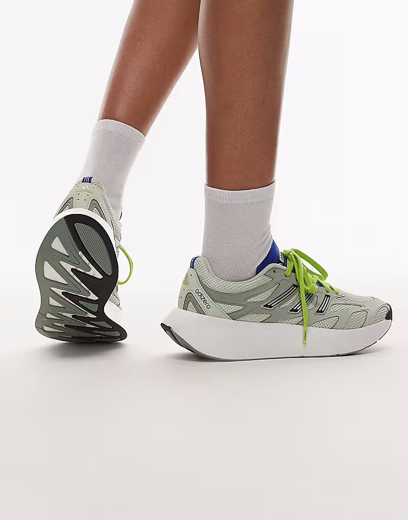 Кроссовки Adidas Originals Adizero Aruku светло-голубого цвета — фото 4