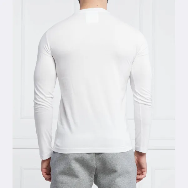 Облегающий крой с длинным рукавом Emporio Armani, белый — фото 3