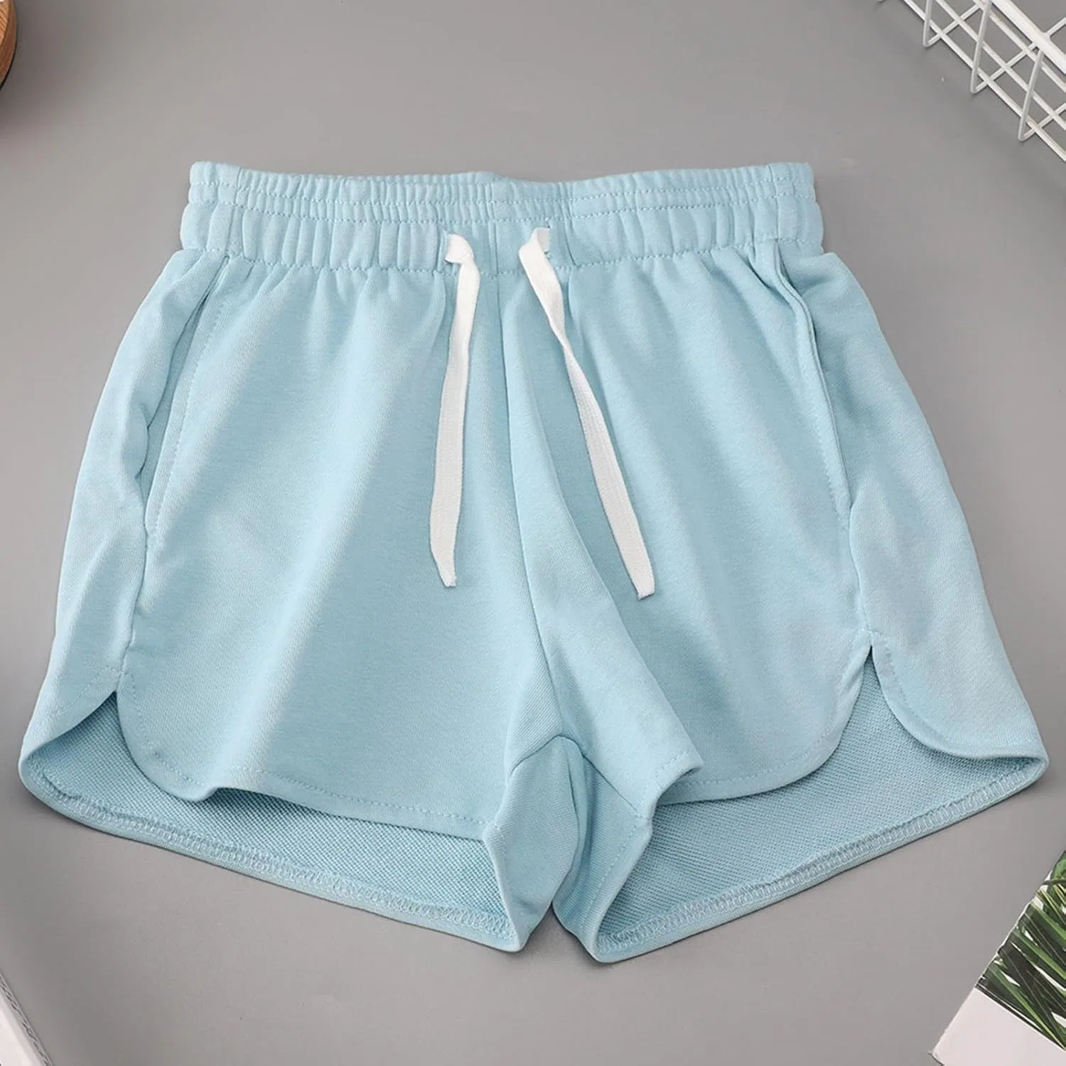 Детские шорты спортивные Watonic, Light Blue — фото 4