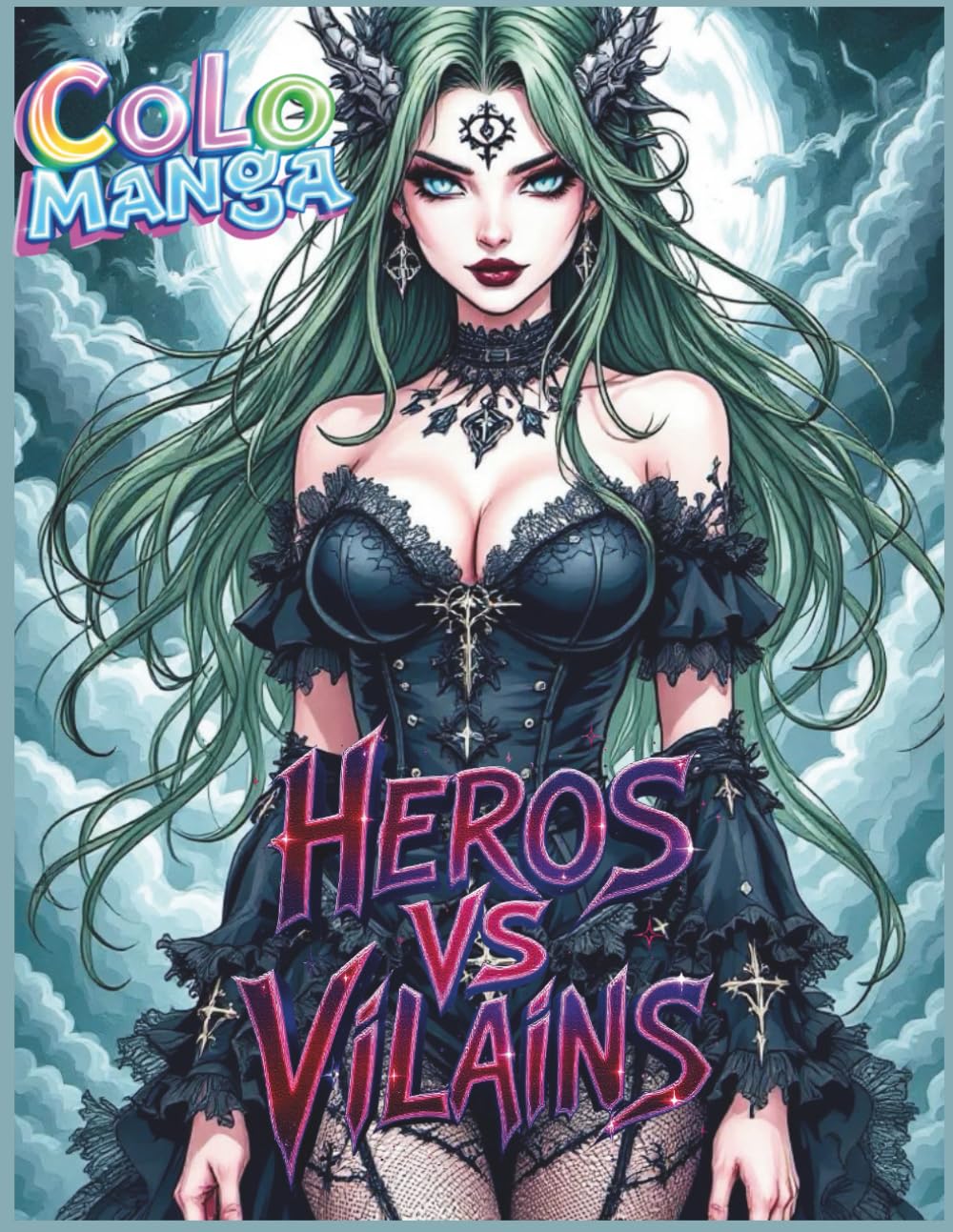 

Colo Manga - Héros VS Vilains: Coloriage manga épique - Héros contre Vilains, scènes d’action et personnages kawaii (French Edition) (Independently published)