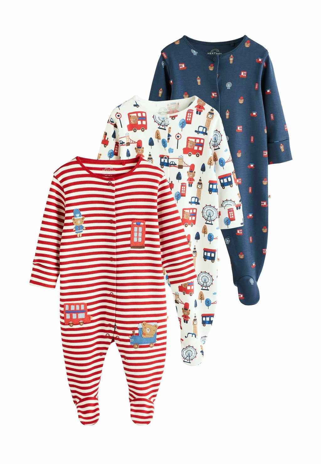 

Комбинезон 3 PACK Next, красный