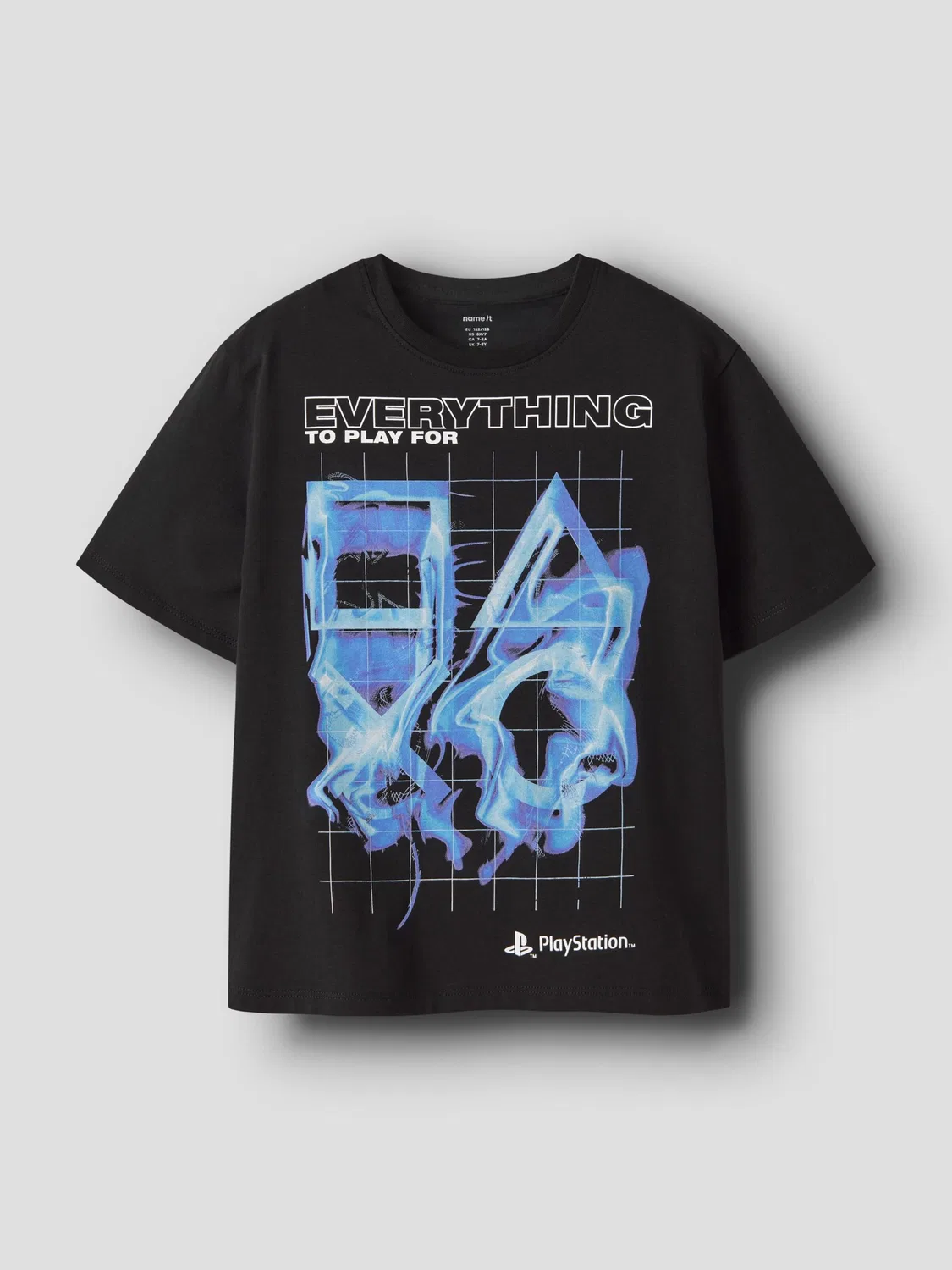 Футболка Name It NKMPlayStation черного цвета — фото 3