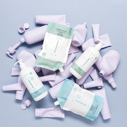 Детский гель для душа Naif Cleansing 500ml - Protects Young Skin from Irritation and Dryness — фото 2