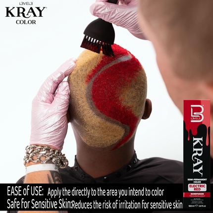 Уровень 3 Kray Electric Semi-Permanent Hair Color - Яркий стойкий блеск L3 — фото 2